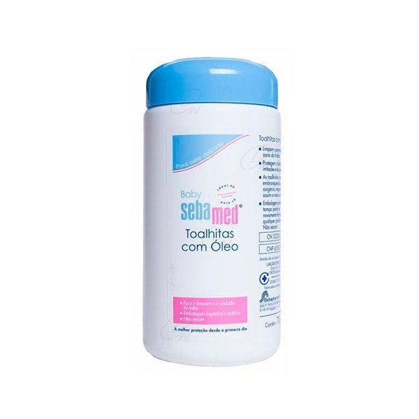 SEBAMED BABY TOALLITAS OLEOSAS 70 TOALLITAS