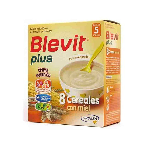 BLEVIT PLUS 8 CEREALES CON MIEL (600 G)