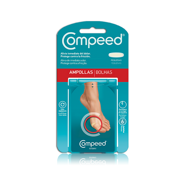 COMPEED AMPOLLAS - HIDROCOLOIDE (T- PEQ 6 U)
