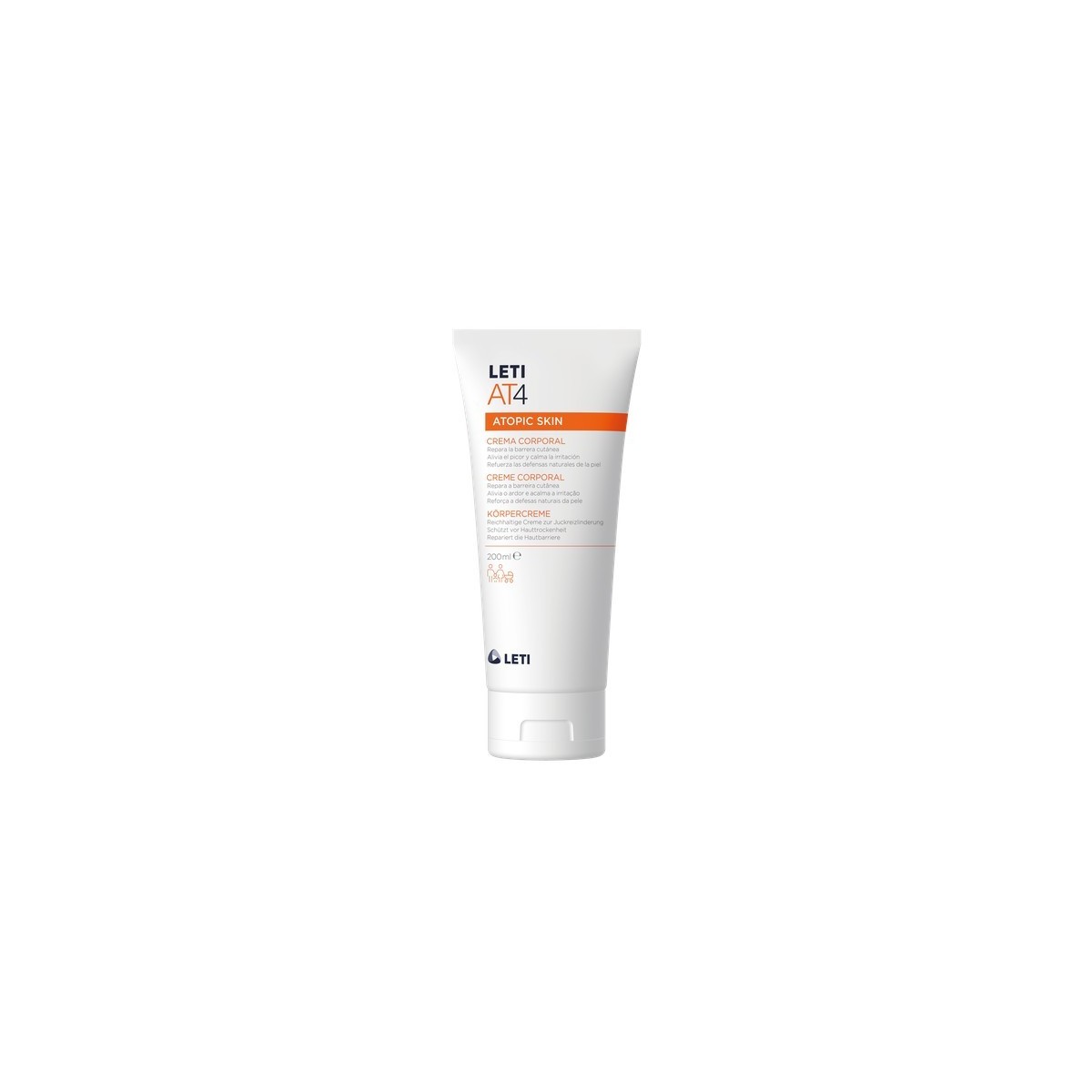 LETI AT4 CREMA CORPORAL 200 ML