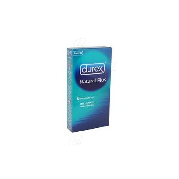 DUREX NATURAL PLUS - PRESERVATIVOS (6 U)