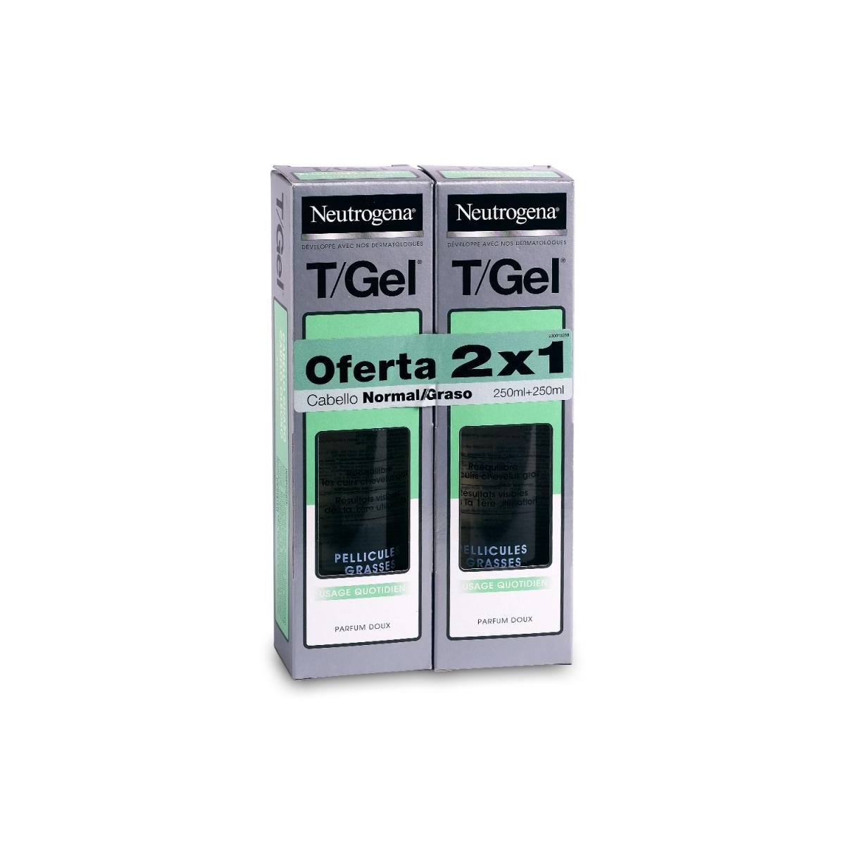 NEUTROGENA T-GEL CHAMPU ANTICASPA NORMAL/GRASO...