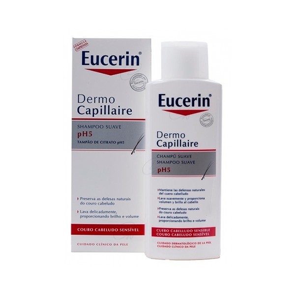 EUCERIN DERMOCAPILLAIRE CHAMPU SUAVE PH5 250 ML