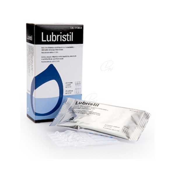LUBRISTIL SOLUCION OFTALMICA (20 MONODOSIS 0.3 ML)
