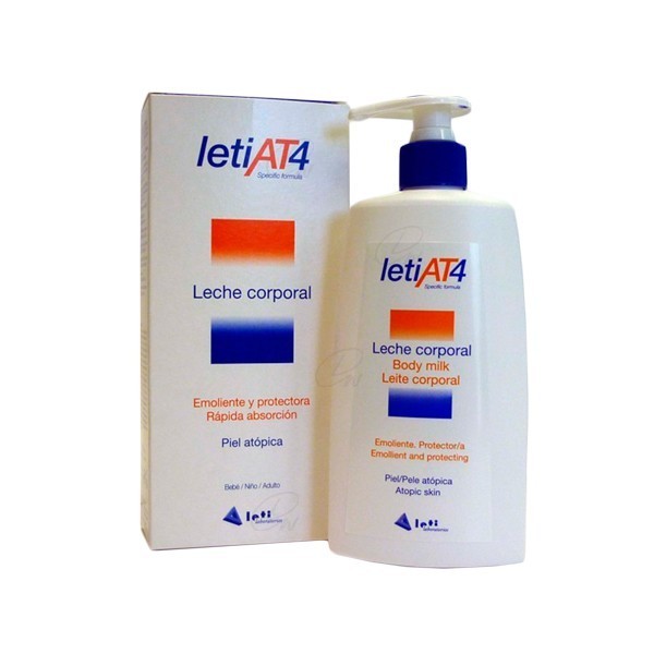 LETI AT4 LECHE CORPORAL 250 ML