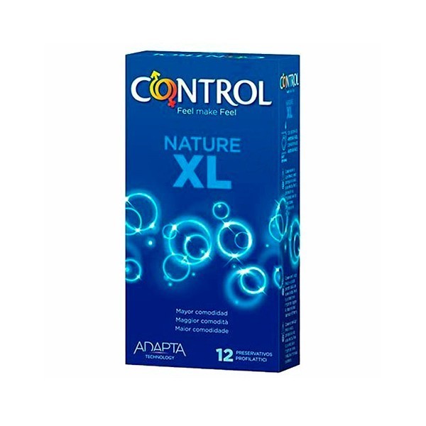 CONTROL ADAPTA XL - PRESERVATIVOS (12 U)
