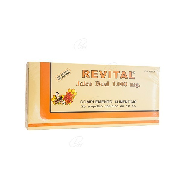 REVITAL JALEA REAL AMP BEBIBLES (20 AMPOLLAS)