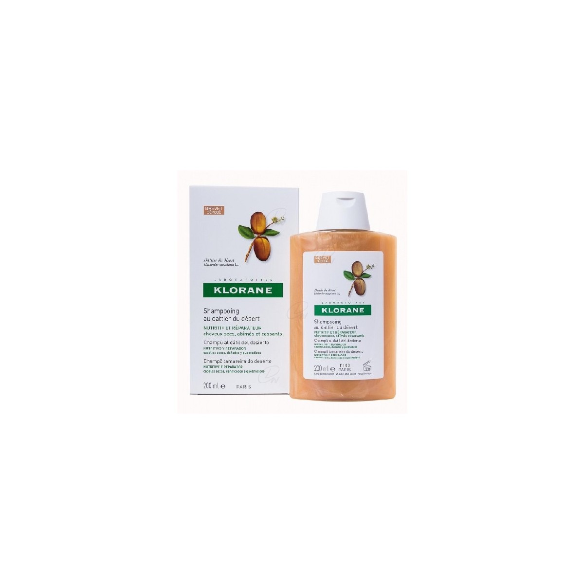 KLORANE CHAMPU NUTRITIVO A LA MANTECA DE MANGO...