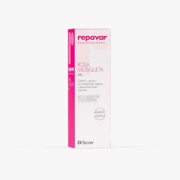 REPAVAR REGENERADORA GEL ROSA MOSQUETA CON CÁNULA 30 ML