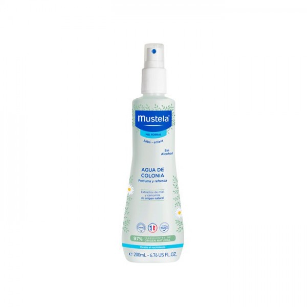 MUSTELA AGUA DE COLONIA SIN ALCOHOL 200 ML