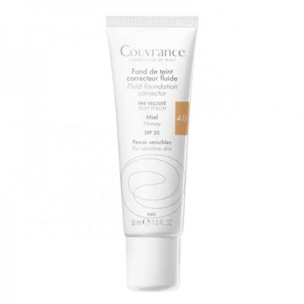 AVENE COUVRANCE MAQUILLAJE FLUIDO 4 TONO MIEL 30ML