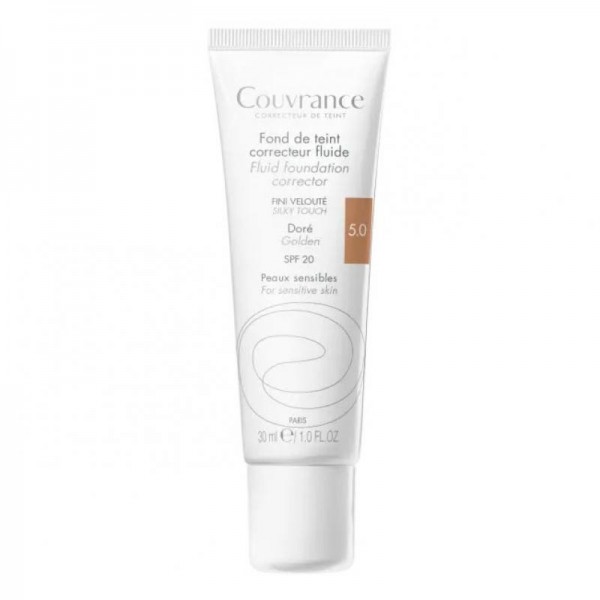 AVENE COUVRANCE MAQUILLAJE FLUIDO 5 TONO BRONCE 30ML