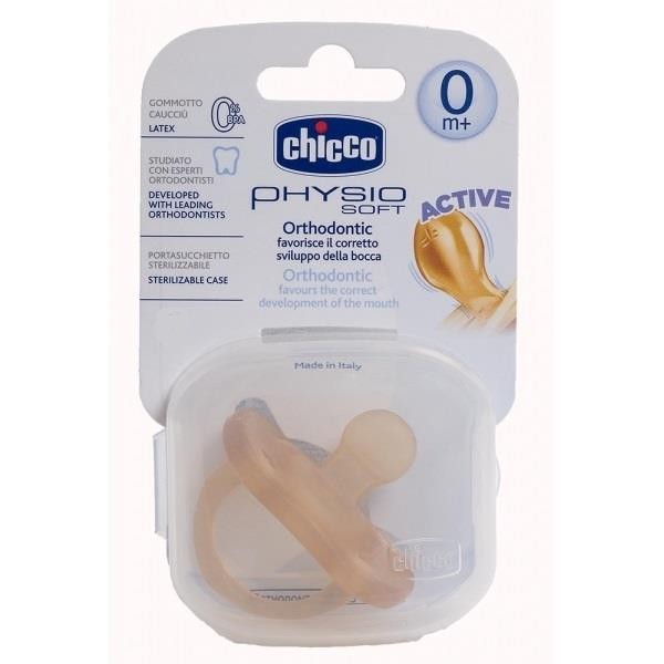 CHUPETE CHICCO PHYSIO SOFT TODO CAUCHO ANAT 0-6 M 1 UN
