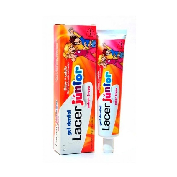 LACER JUNIOR GEL DENTAL (75 ML FRESA)