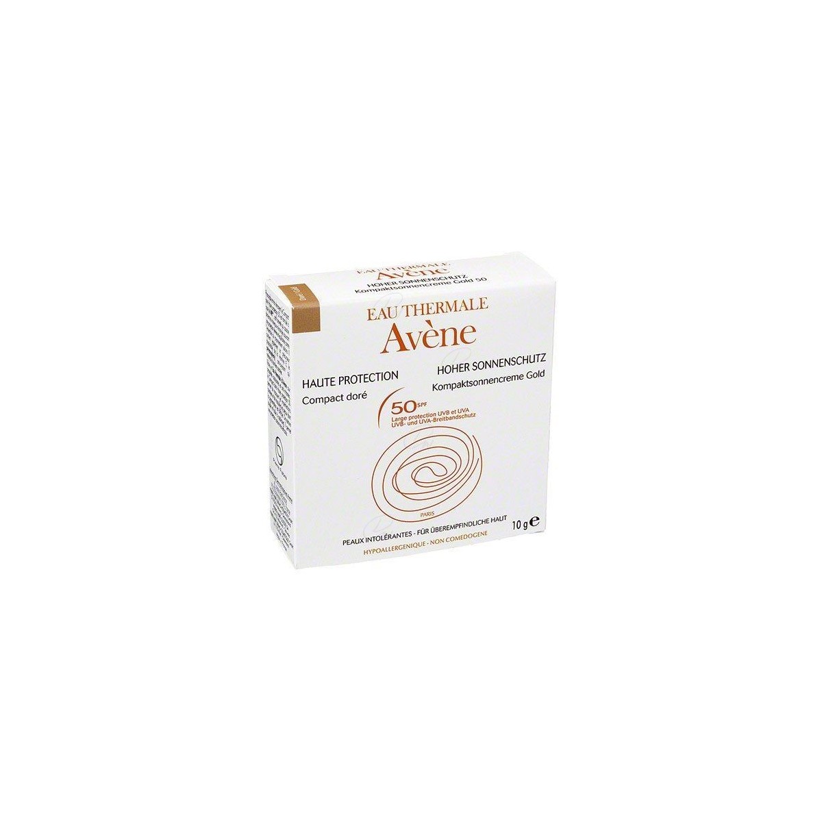 AVENE SPF 50 COMPACTOOIL FREE (DORADO 10 G)