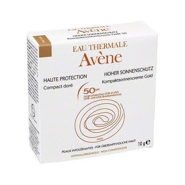 AVENE SPF 50 COMPACTOOIL FREE (DORADO 10 G)