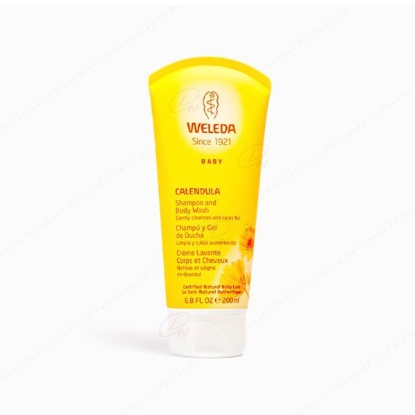 WELEDA CHAMPU Y GEL DE DUCHA CALENDULA (200 ML)