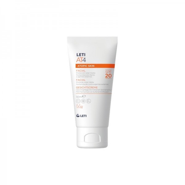 LETI AT4 CREMA FACIAL SPF 20 CREMA 50 ML