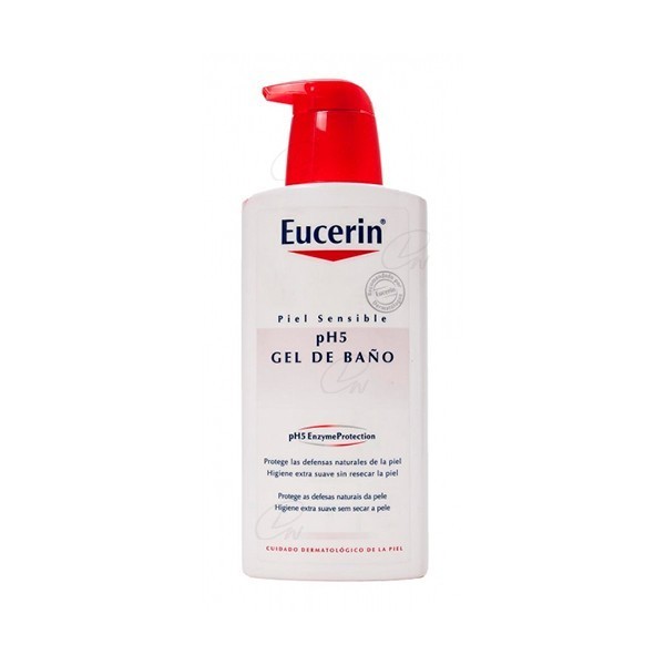 EUCERIN GEL DE BAÑO PIEL SENSIBLE PH-5 400 ML