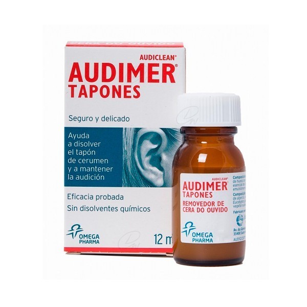 AUDIMER AUDICLEAN TAPONES SOLUCION - LIMPIEZA OIDOS (12 ML)