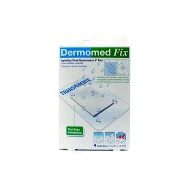 DERMOMED FIX SEGUNDA PIEL - APOSITO ESTERIL (10 CM X 7.5...