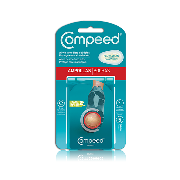 COMPEED AMPOLLAS - PLANTA DEL PIE (5 U)
