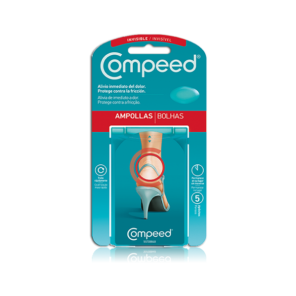 COMPEED APOSITO HIDROCOLOIDE - AMPOLLAS INVISIBLES (5...