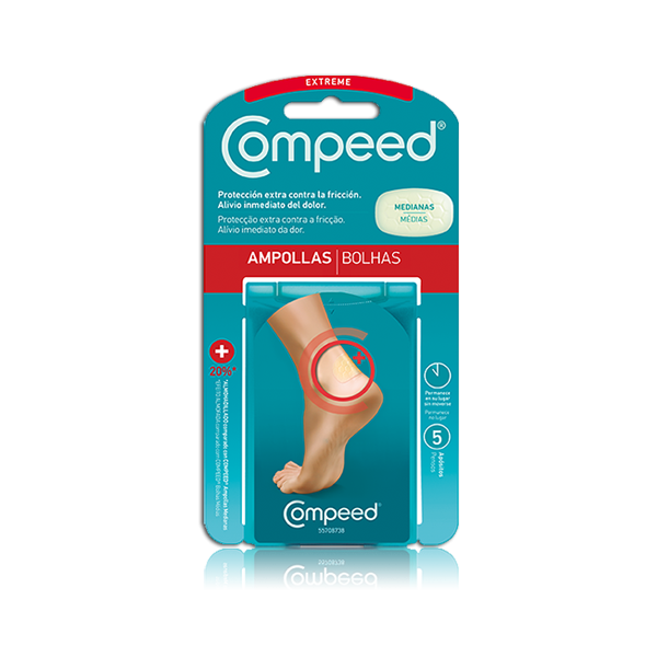 COMPEED AMPOLLAS - HIDROCOLOIDE EXTREME (5 U)