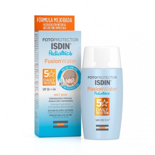 FOTOPROTECTOR ISDIN PEDIAT FUSION WATER SPF 50+ 50 ML. 