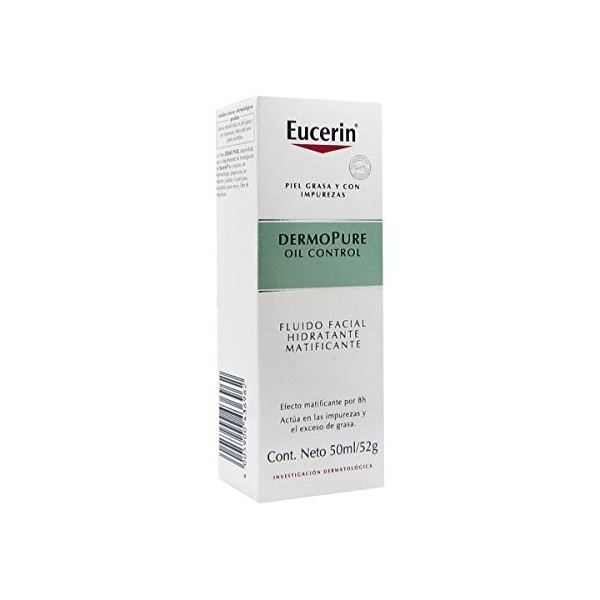 EUCERIN DERMOPURE FLUIDO FACIAL HIDRATANTE MATIFICANTE 50 ML