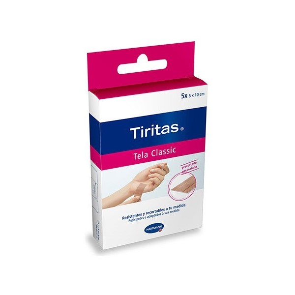 TIRITAS CLASSIC - APOSITO ADHESIVO (PRECORT 1 M X 6 CM...