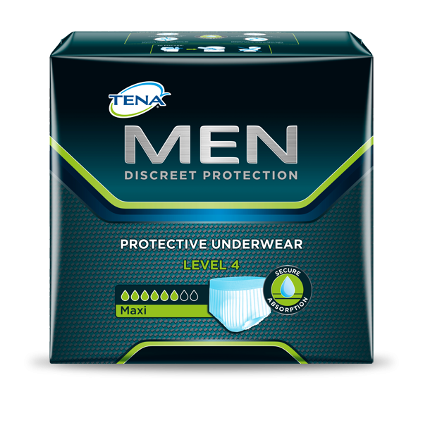 TENA MEN PROTECTIVE UNDERWEAR LEVEL 4( M/ L 10 U)