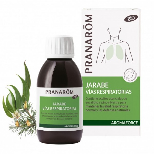 PRANAROM AROMAFORCE JARABE VIAS RESPIRATORIAS 150ML