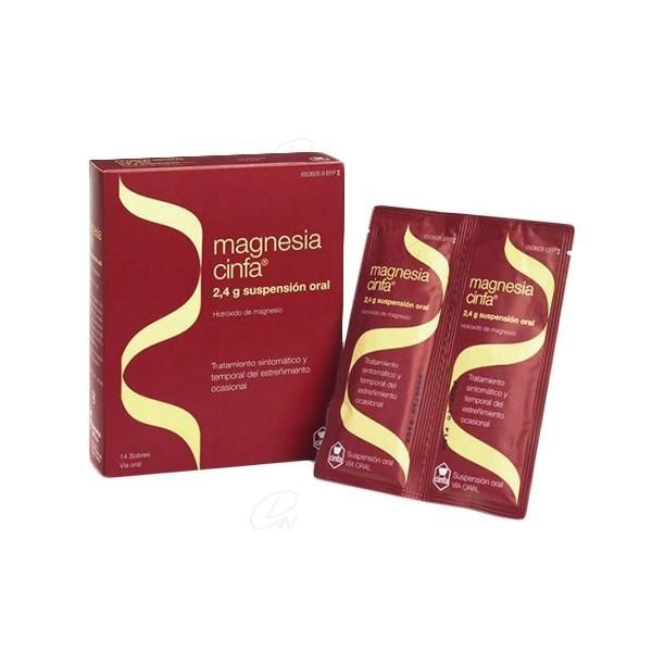 MAGNESIA CINFA 2,4 G 14 SOBR