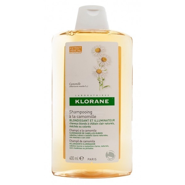 KLORANE CHAMPU REFLEJOS DORADOS A LA CAMOMILA (200 ML)