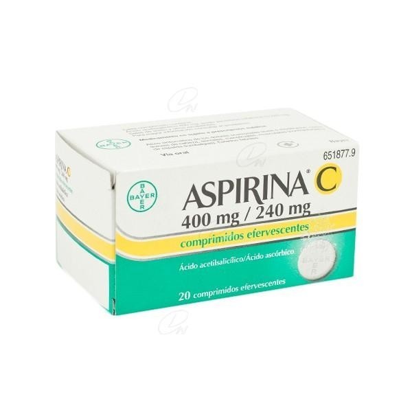 ASPIRINA C 20 COMP EFERV