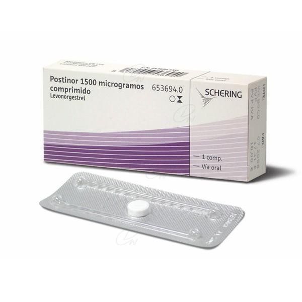 POSTINOR 1,5 MG 1 COMPRIMIDO