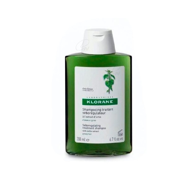 KLORANE CHAMPU SEBORREGULADOR AL EXTO DE ORTIGA (200 ML)
