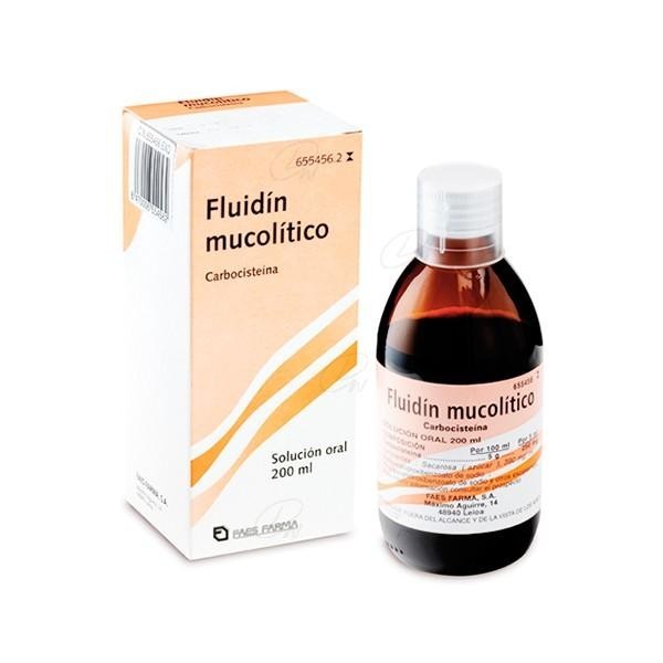 FLUIDIN MUCOLITICO  SOLUCION ORAL 200 ML