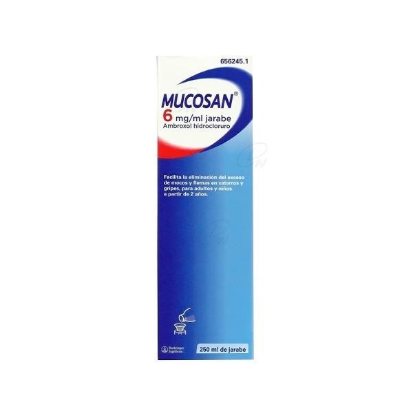 MUCOSAN JARABE 250 ML 6MG/ML
