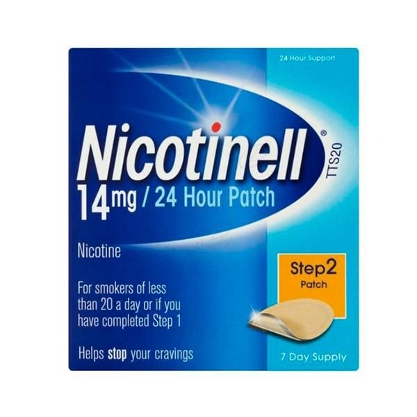 NICOTINELL 14 MG/24 HORAS 7 PARCHES TRANSDERMICOS