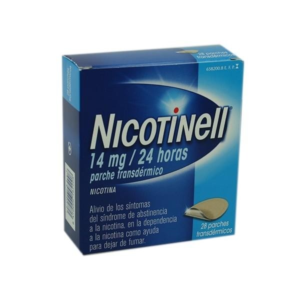 NICOTINELL 14MG/24H 28 PARCHES