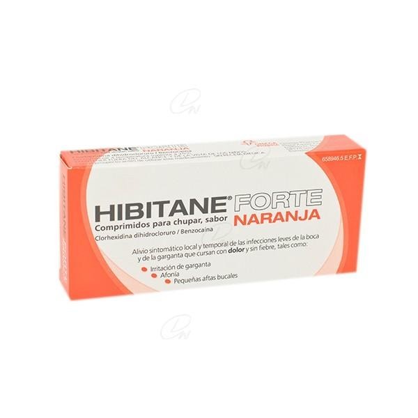 HIBITANE NARANJA FORTE 20 PASTILLAS