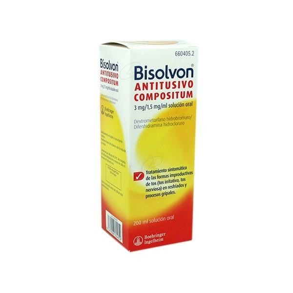 BISOLVON ANTITUSIVO COMPOSITUM SOLUCION ORAL 200
