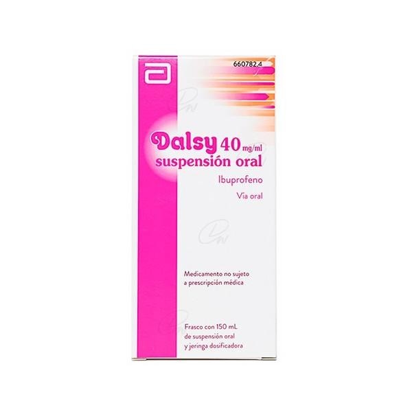 DALSY 40 MG/ML SUSPENSION ORAL 150 ML