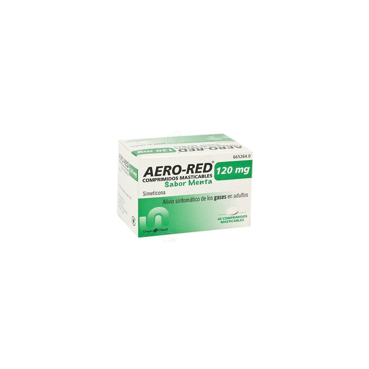 AERO-RED 120 MG SABOR MENTA