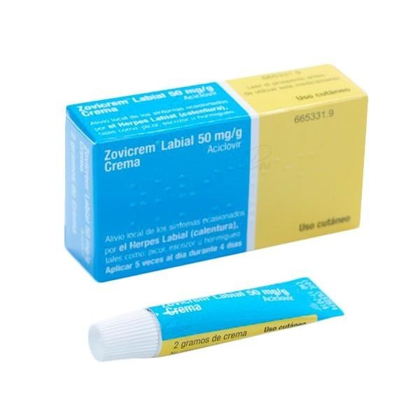 ZOVICREM LABIAL 2 G