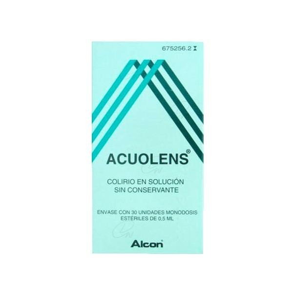 ACUOLENS COLORIO 30 MONODOSIS SOLUCION 0,5 ML
