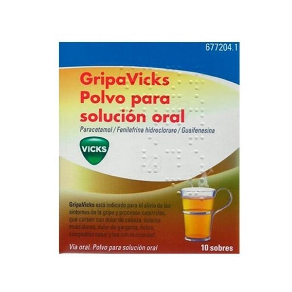 GRIPAVICKS 10 SOBRES