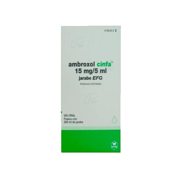 AMBROXOL CINFA JARABE 200 ML